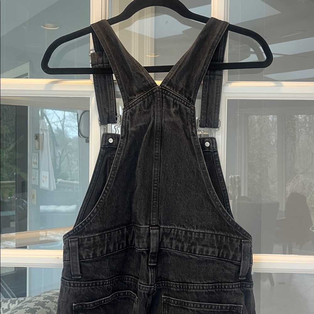 Madewell Black Straight Overalls Size S EUC - Picture 7 of 7